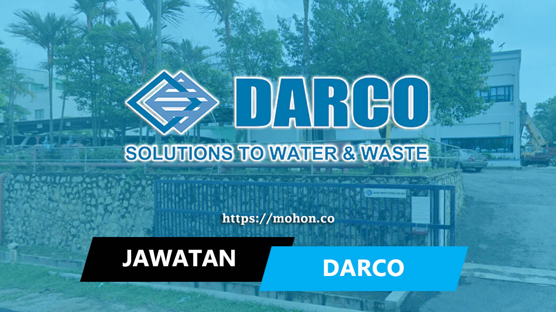 Jawatan Kosong Terkini Darco Water Systems Sdn. Bhd.